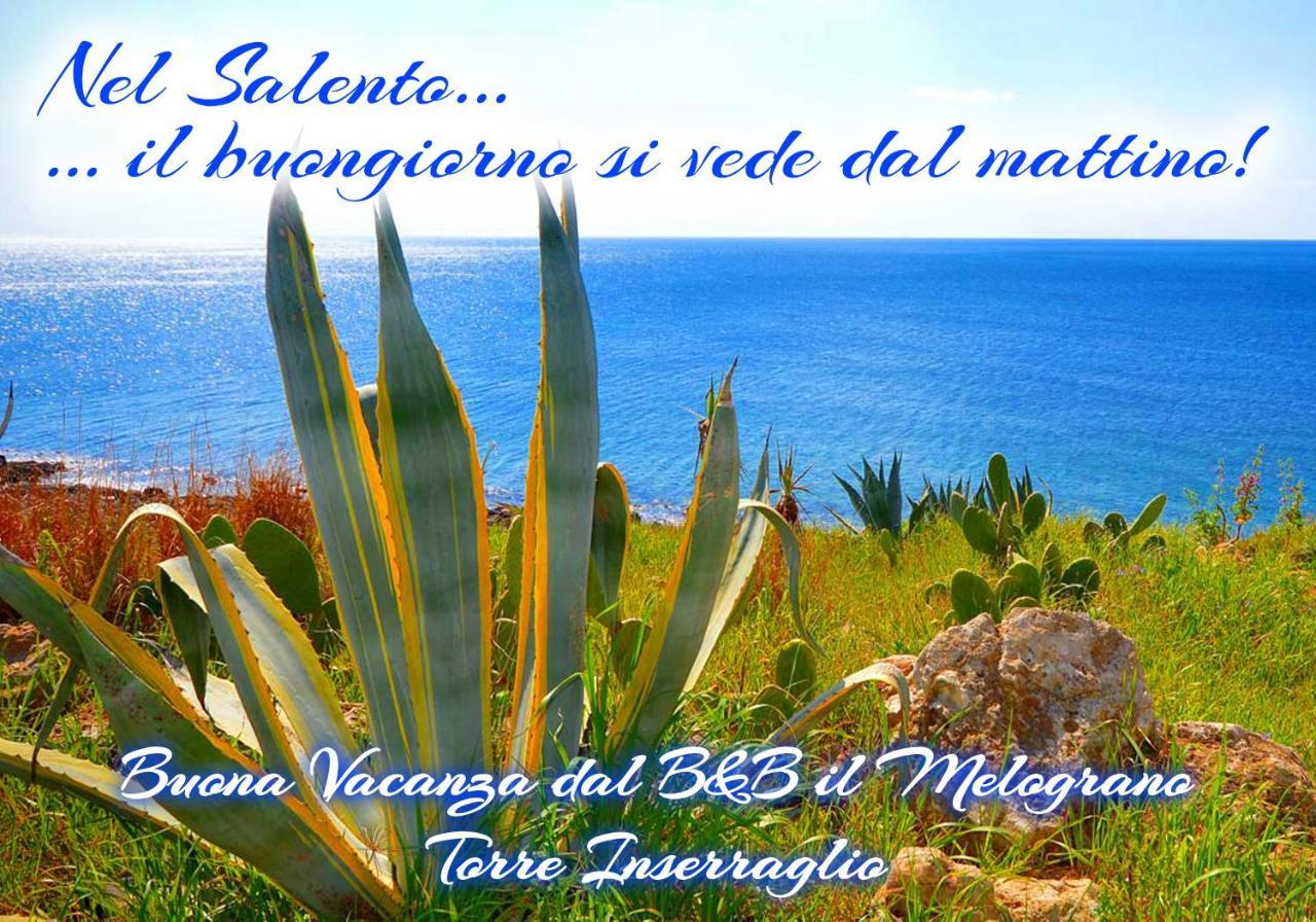 Torre Inserraglio B&B Il Melograno Salento المظهر الخارجي الصورة
